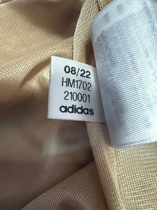 Adidas Origianal Women’s Classic Parley Track Pants Tan - High Waist - Picture 11 of 11